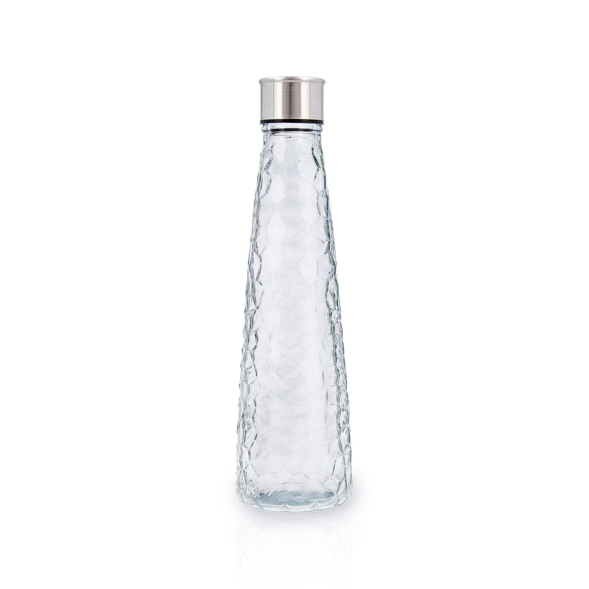 Garrafa Vidro Transparente com Tampa Viba 0,75 L