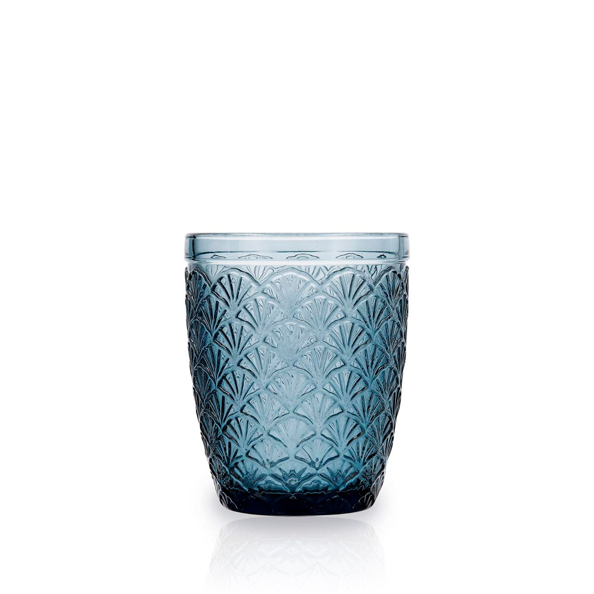 Copo Baixo Vidro Azul Blue Moon 24 cl
