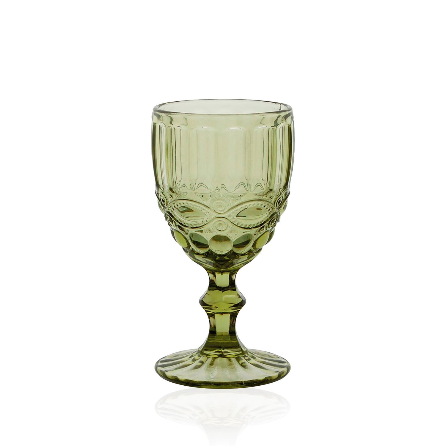 Copo com Pé Vidro Verde Ritual 22 cl