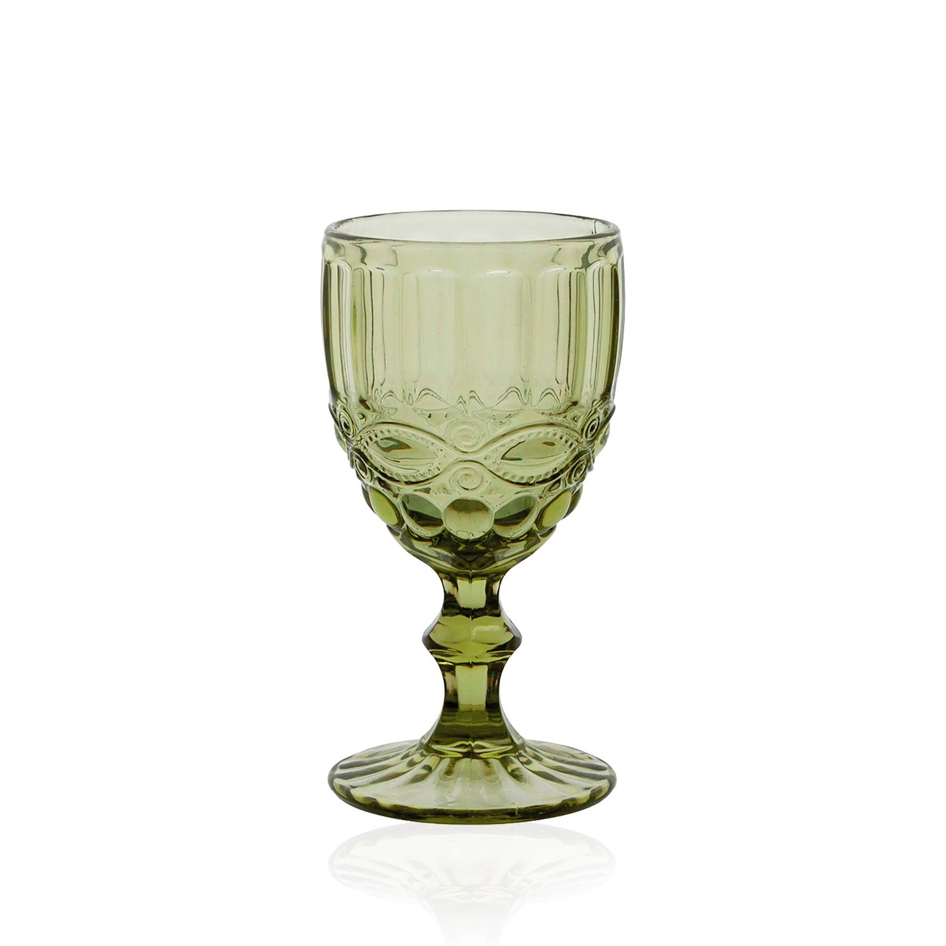 Copo com Pé Vidro Verde Ritual 22 cl