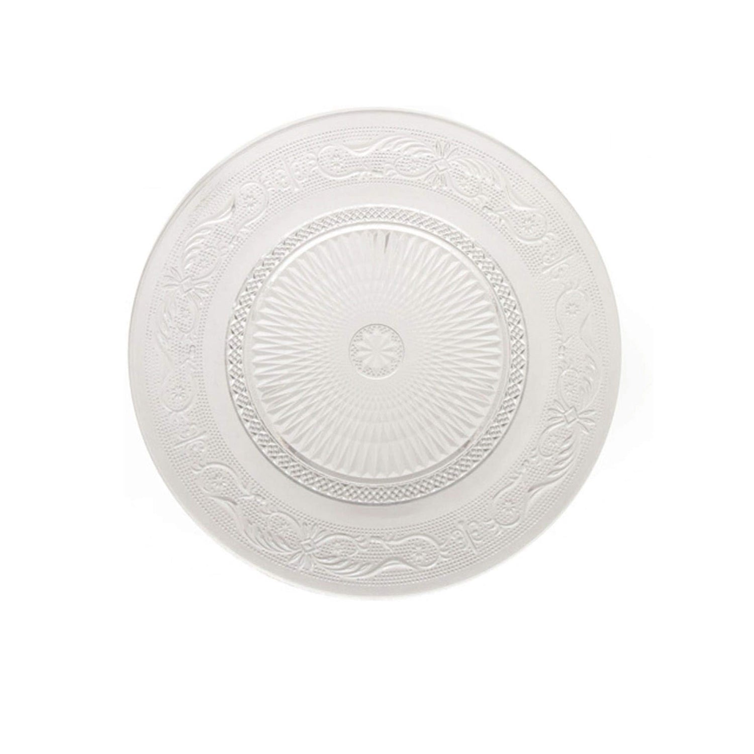 Plato de Cristal Renacentista 29 cm