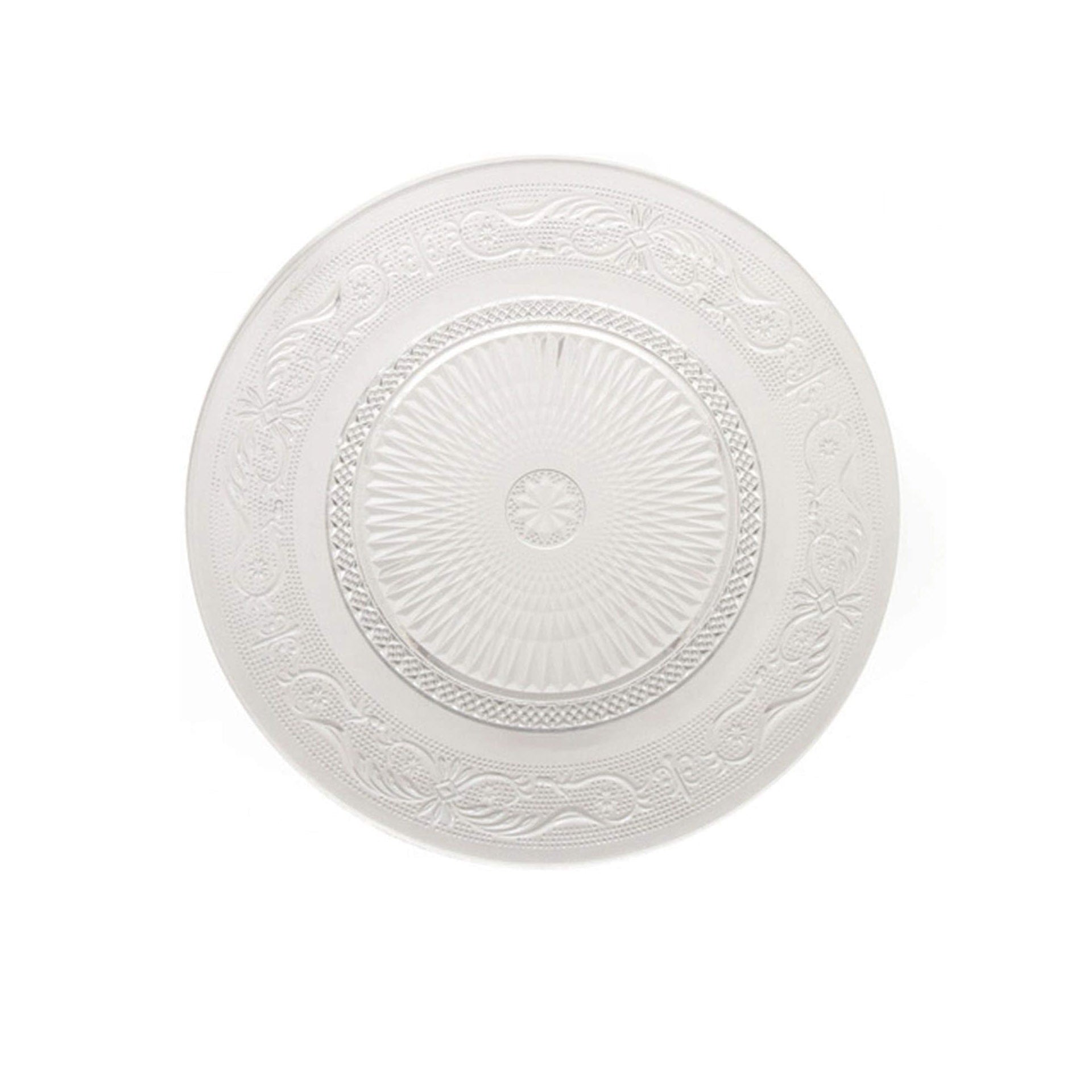 Plato de Cristal Renacentista 29 cm