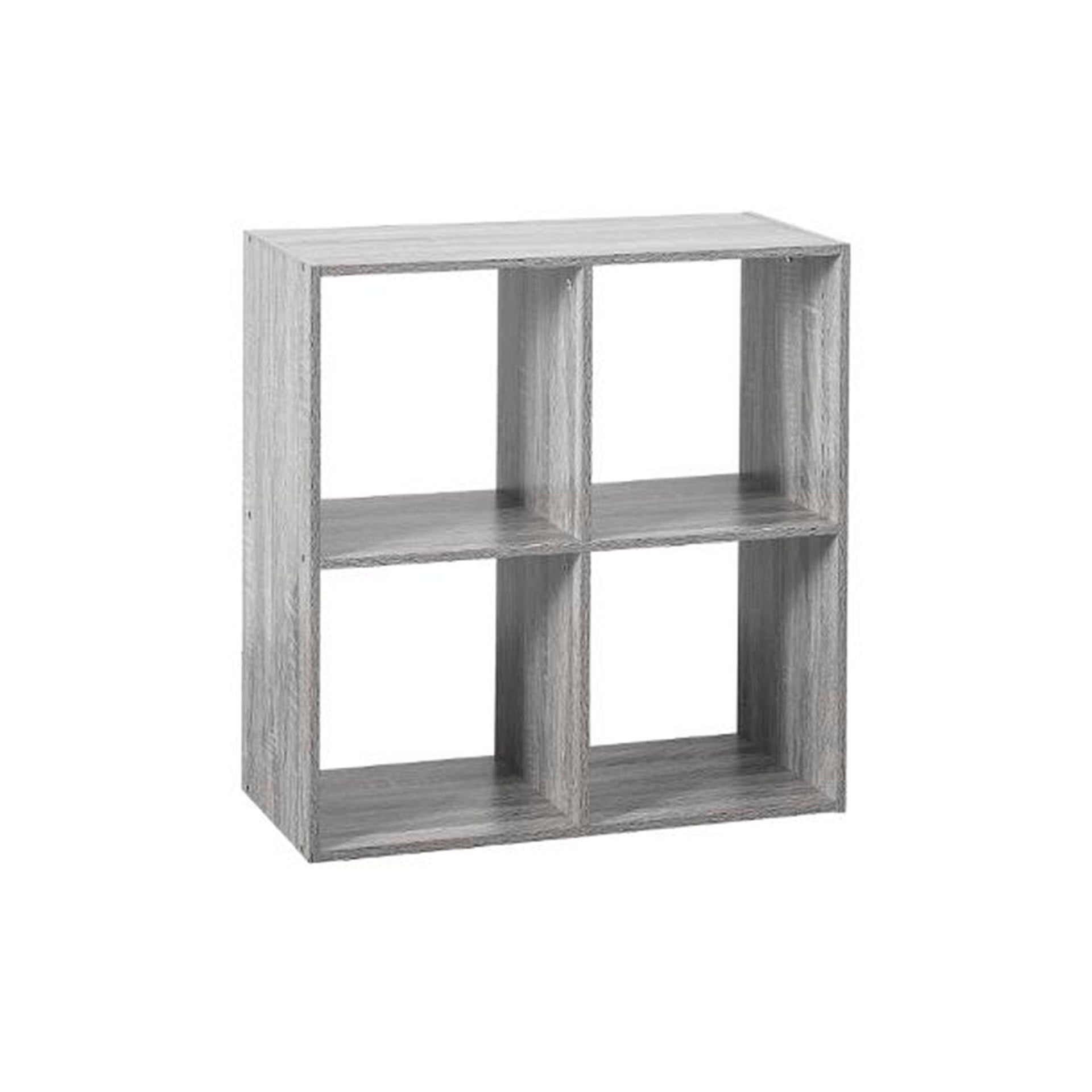 Estante 4 Cubos Cinza