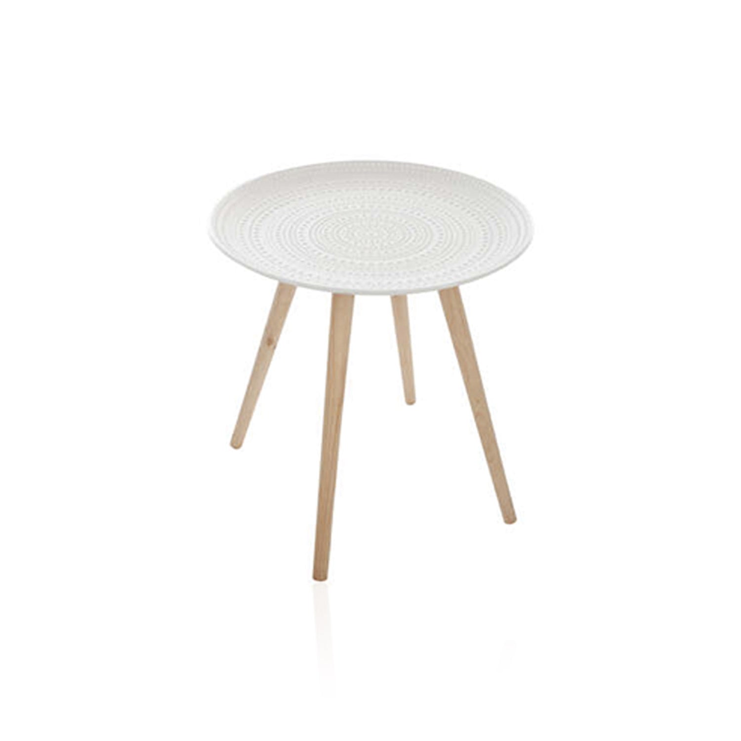 Mesa de centro blanca Nomade