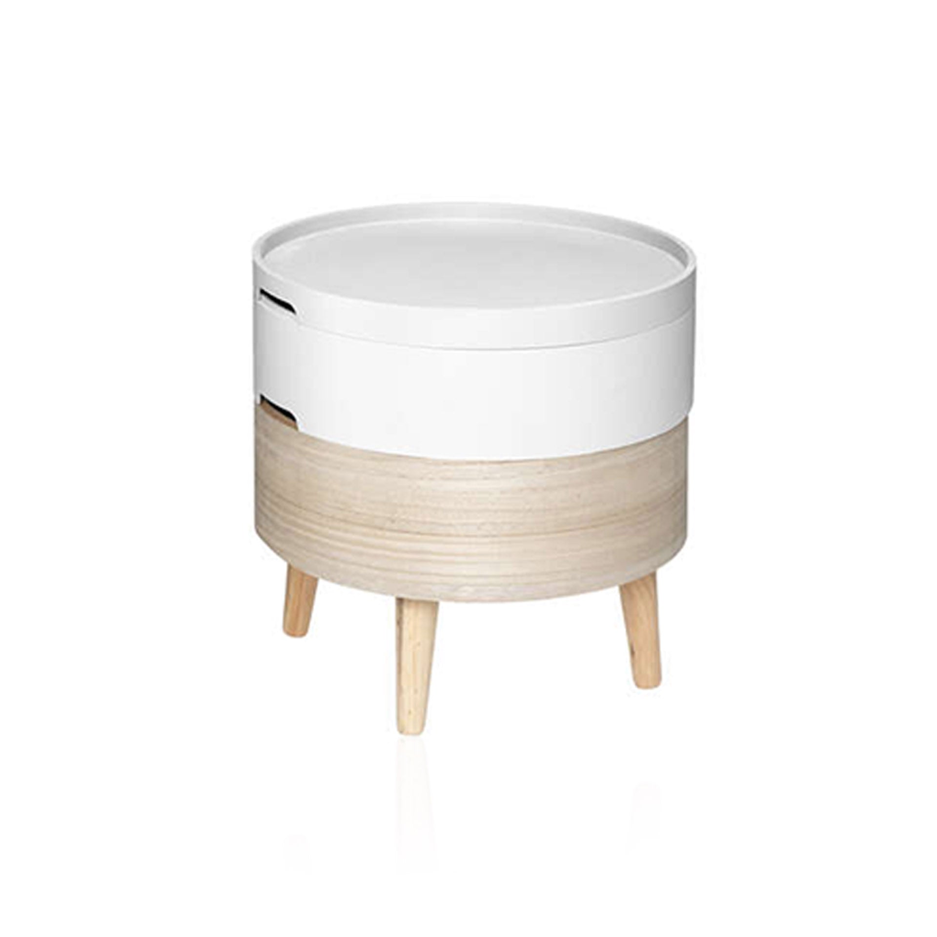 Mesa Auxiliar Branca Yuki