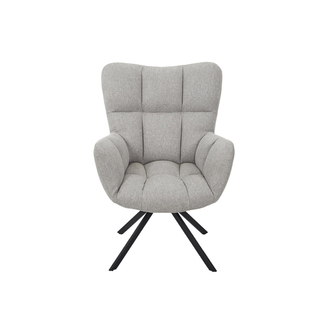 Poltrona Giratória Cinza Washington