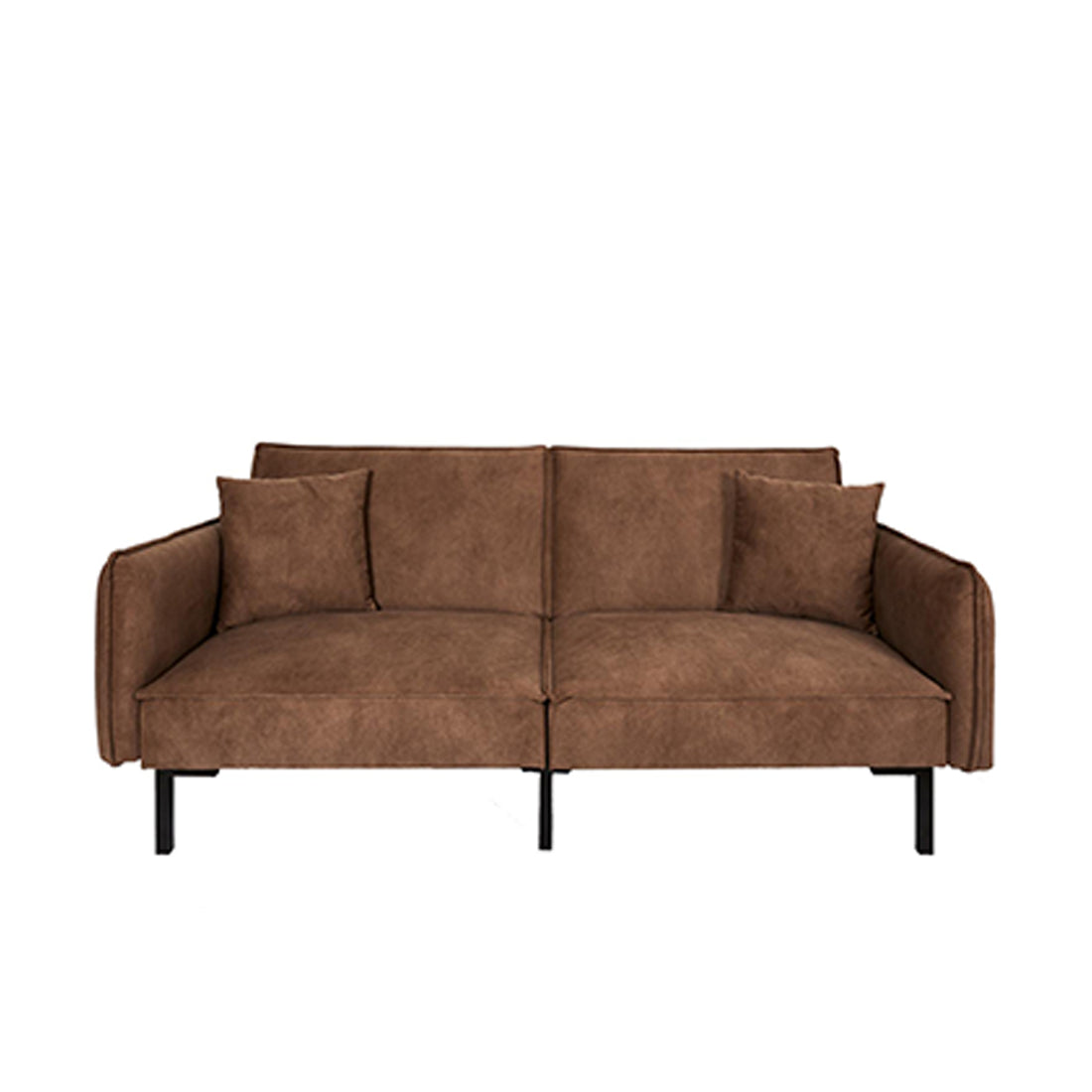Sofá Convertível Castanho