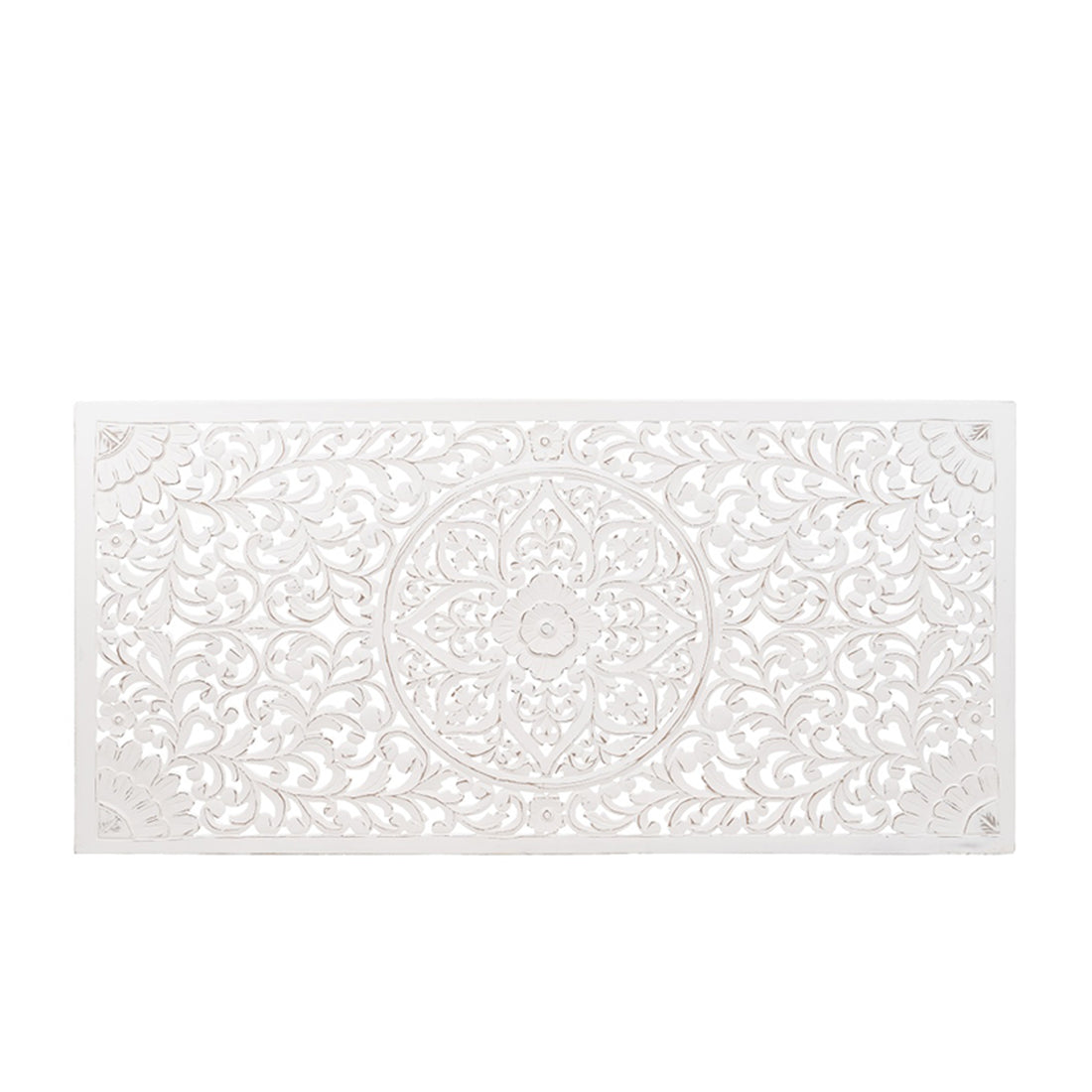 Cabeceira de Cama Branco Rosado