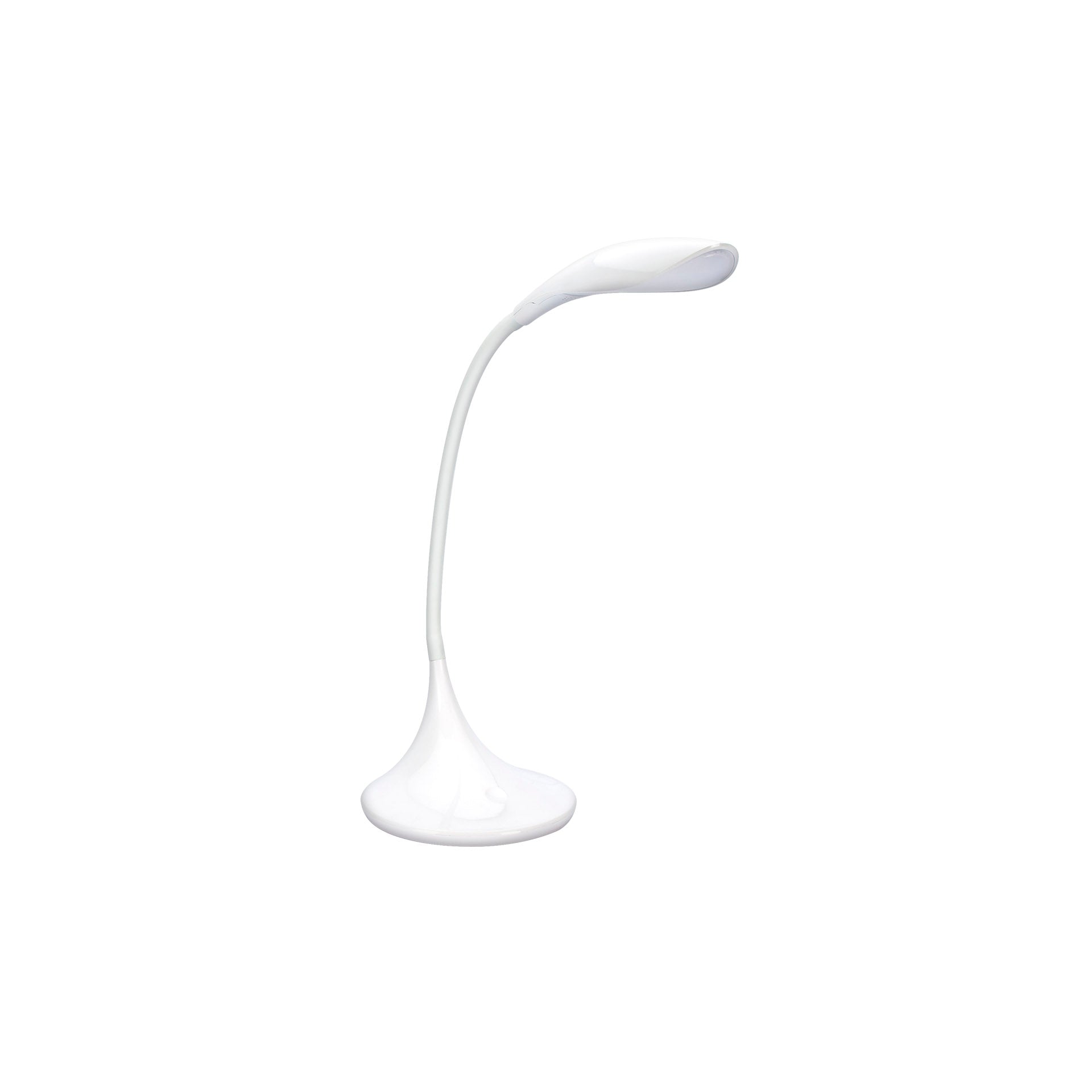 Lámpara de escritorio LED blanca