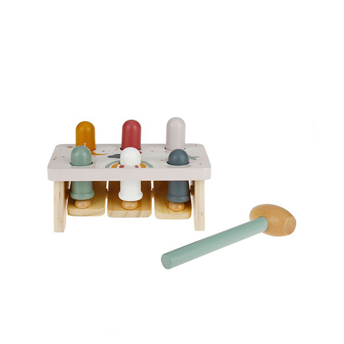 Brinquedo Madeira com Martelo