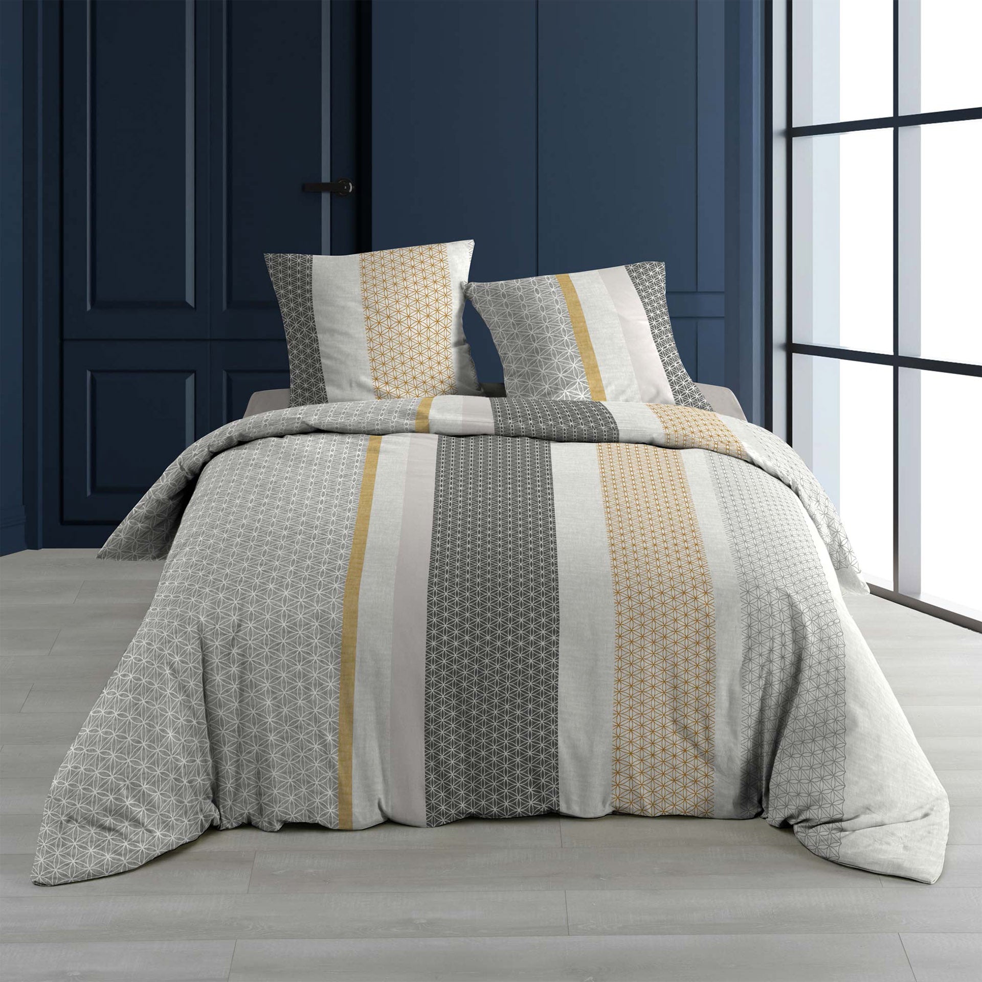 Jogo Cama 3 Peças Estampado Allover Merigold