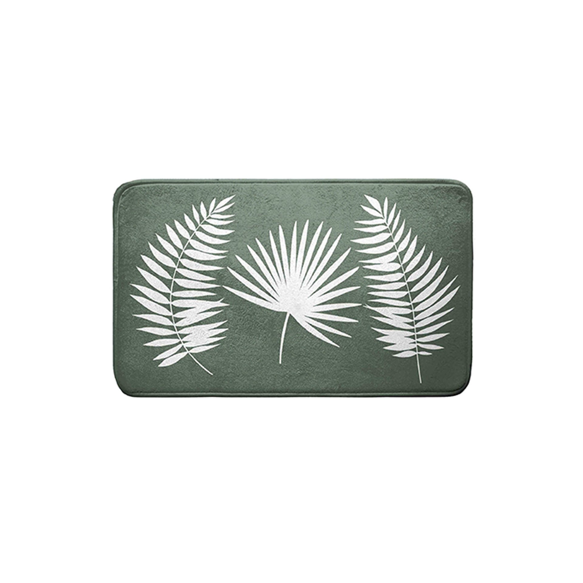Tapete Saída Banho Microfibra Estampado Jungly