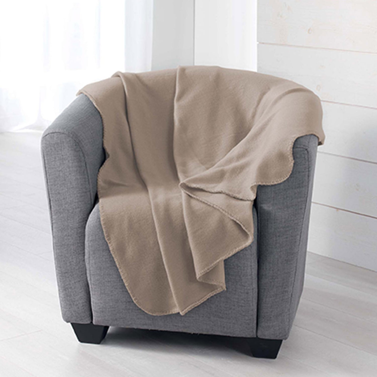 Cuadros polares escoceses Lisa Milou Taupe