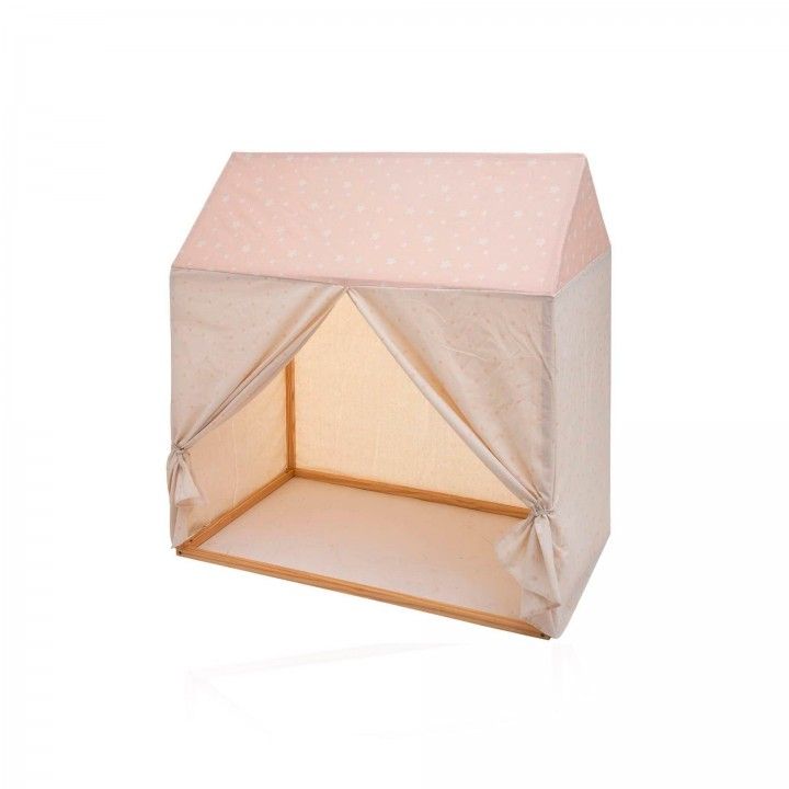 Cabaña Infantil de Madera con Cobertor