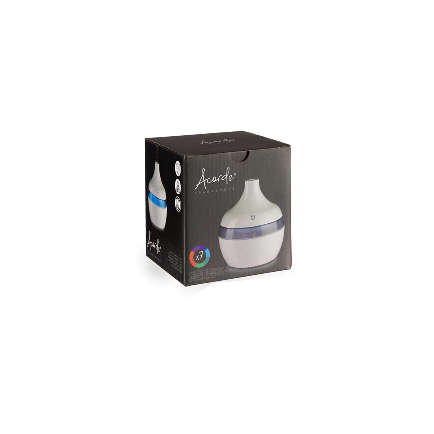 Humidificador LED Branco 300 ml