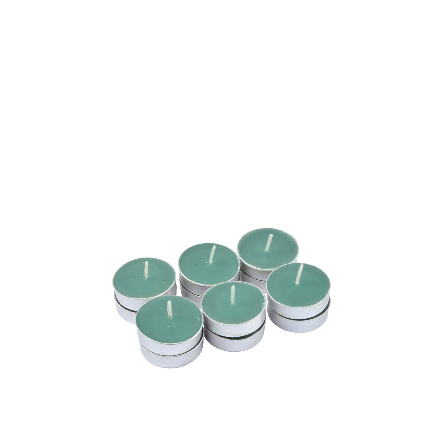 Conjunto 12 Tealights Chá Verde