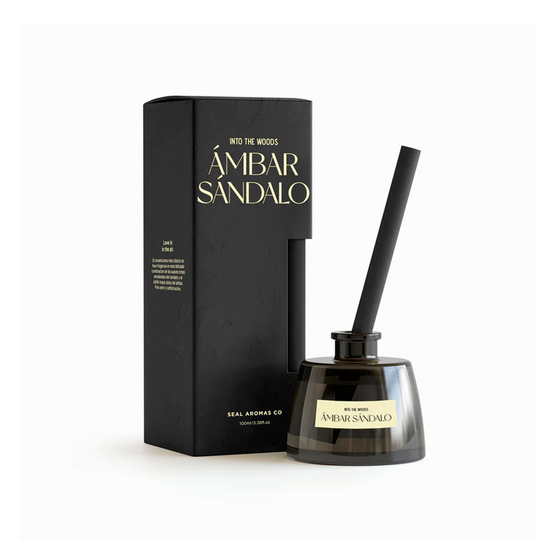 Mikado Into the Woods Black - Âmbar e Sândalo 100 ml