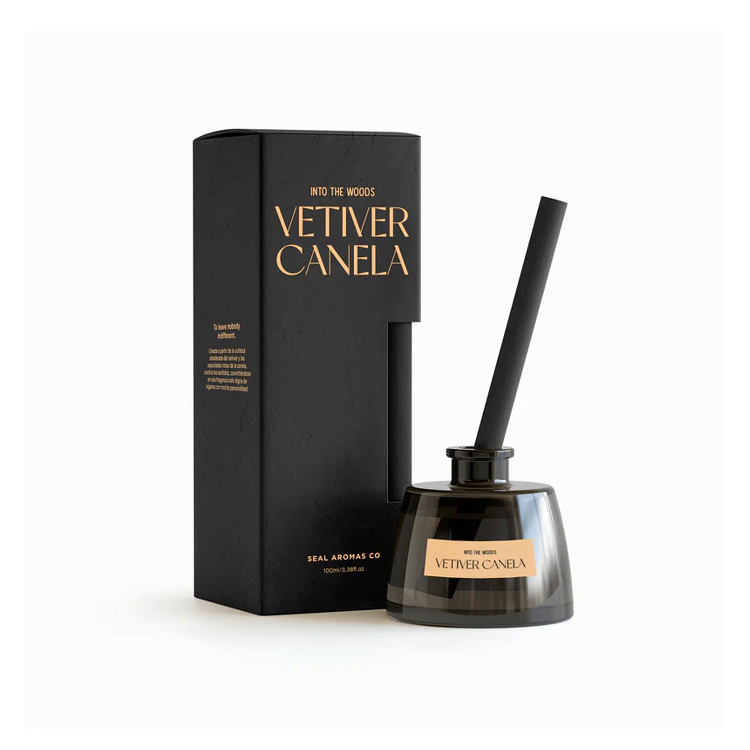 Mikado Into the Woods Black - Vetiver e Canela 100 ml