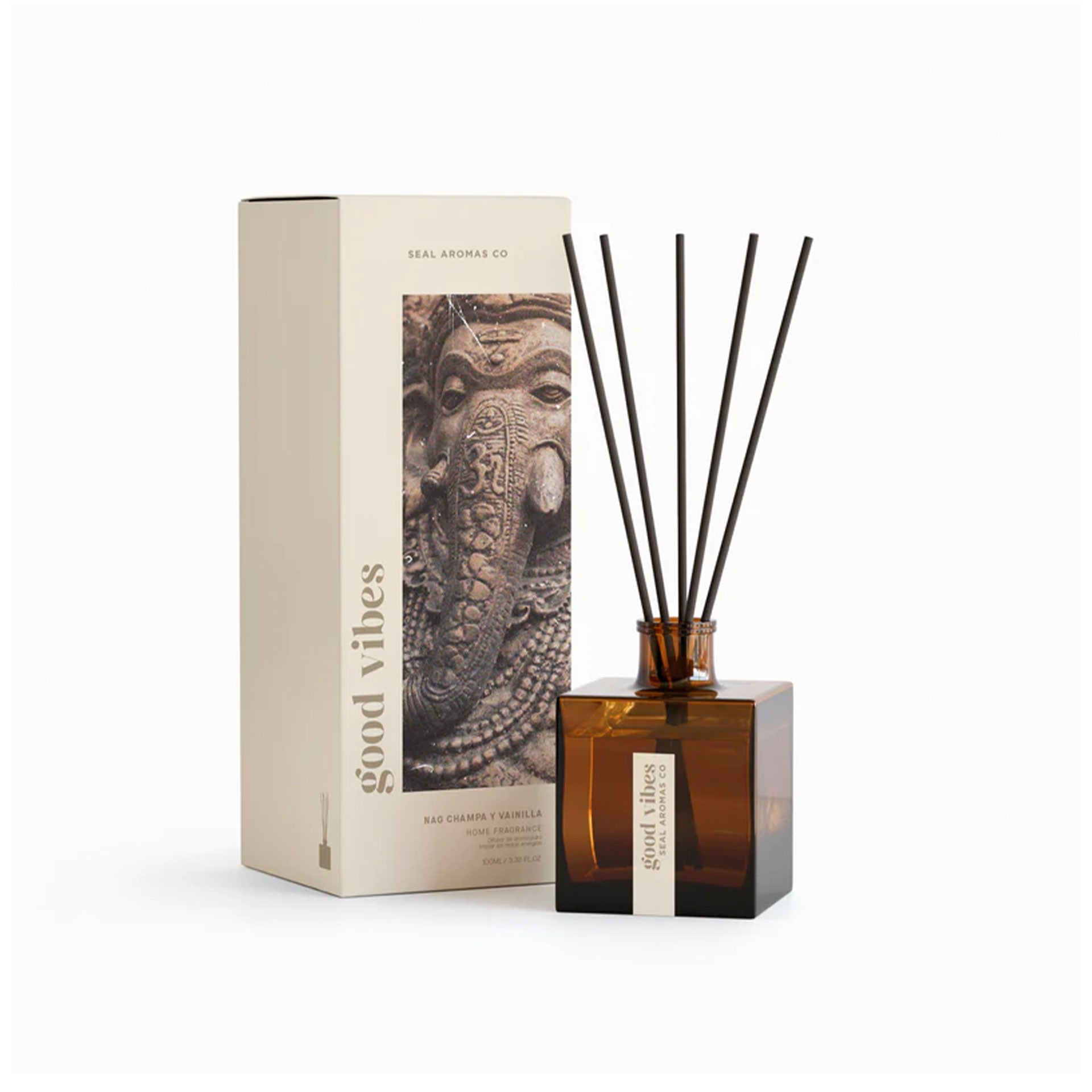 Mikado Mystic Ritual Good Vibes - Nag Champa e Baunilha 100ml