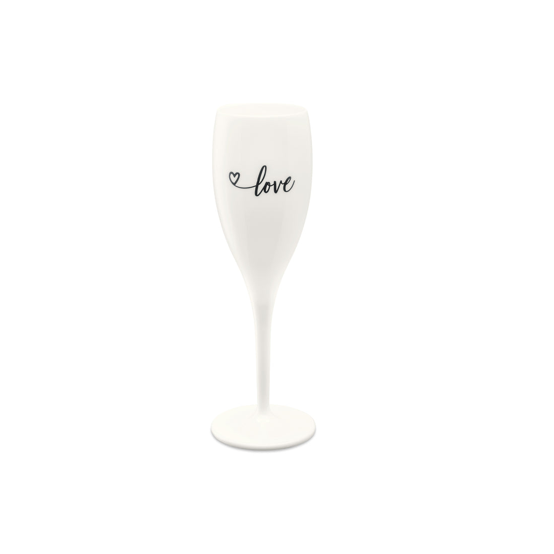 Flute 100 ml Branco Cheers Love