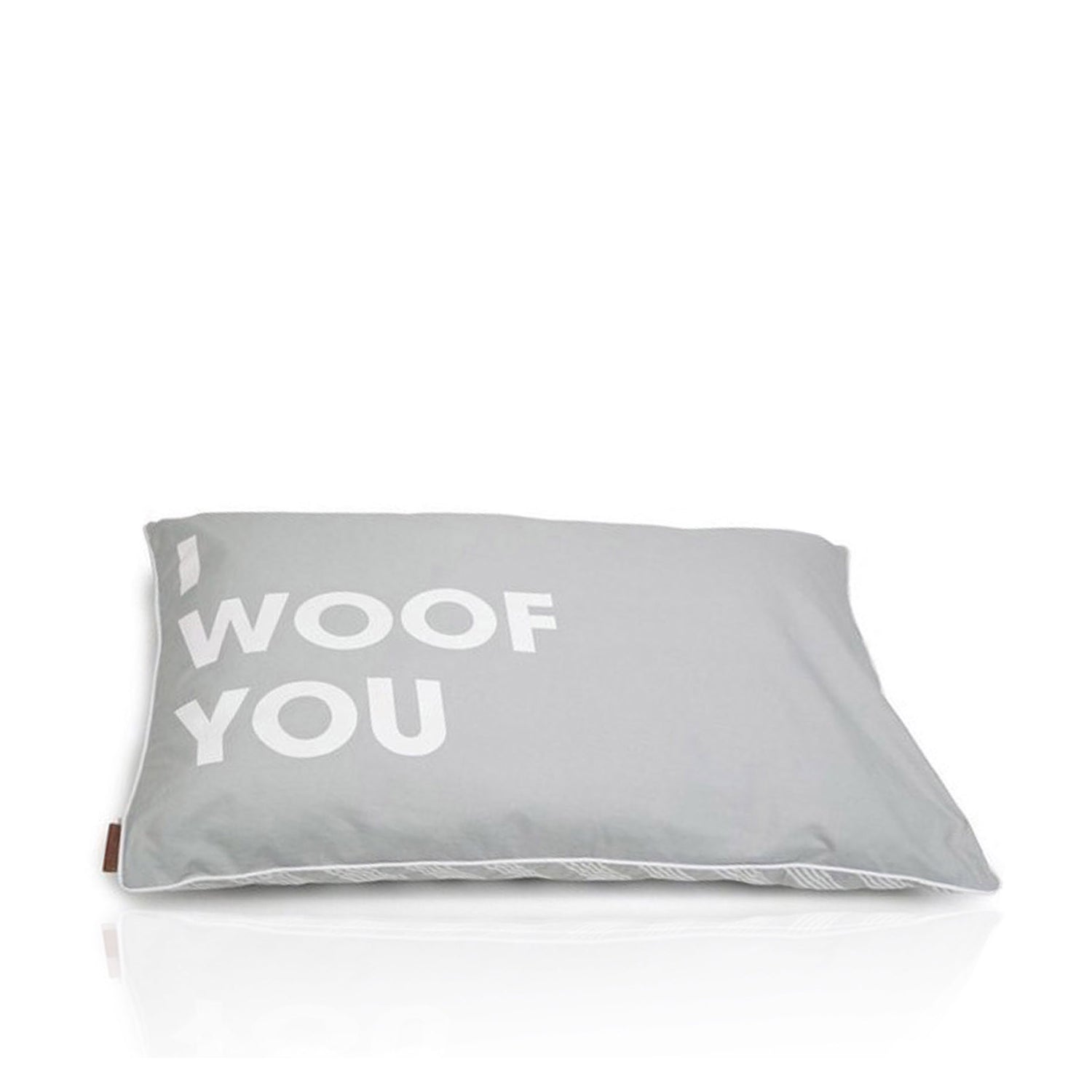 Almofada para Cão Woof You Cinza