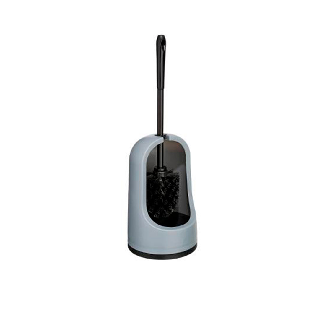 Escobillero con Soporte Gris