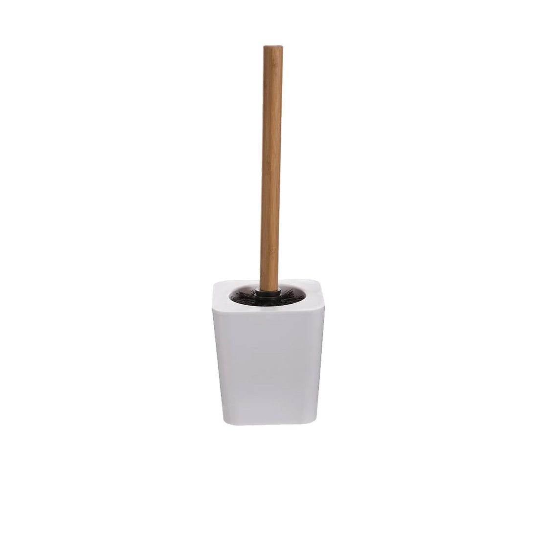 Pincel de Bambú Piaçaba con Soporte Blanco