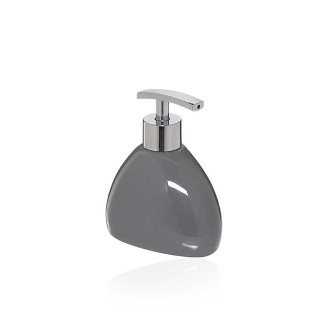 Dispensador de jabón líquido gris