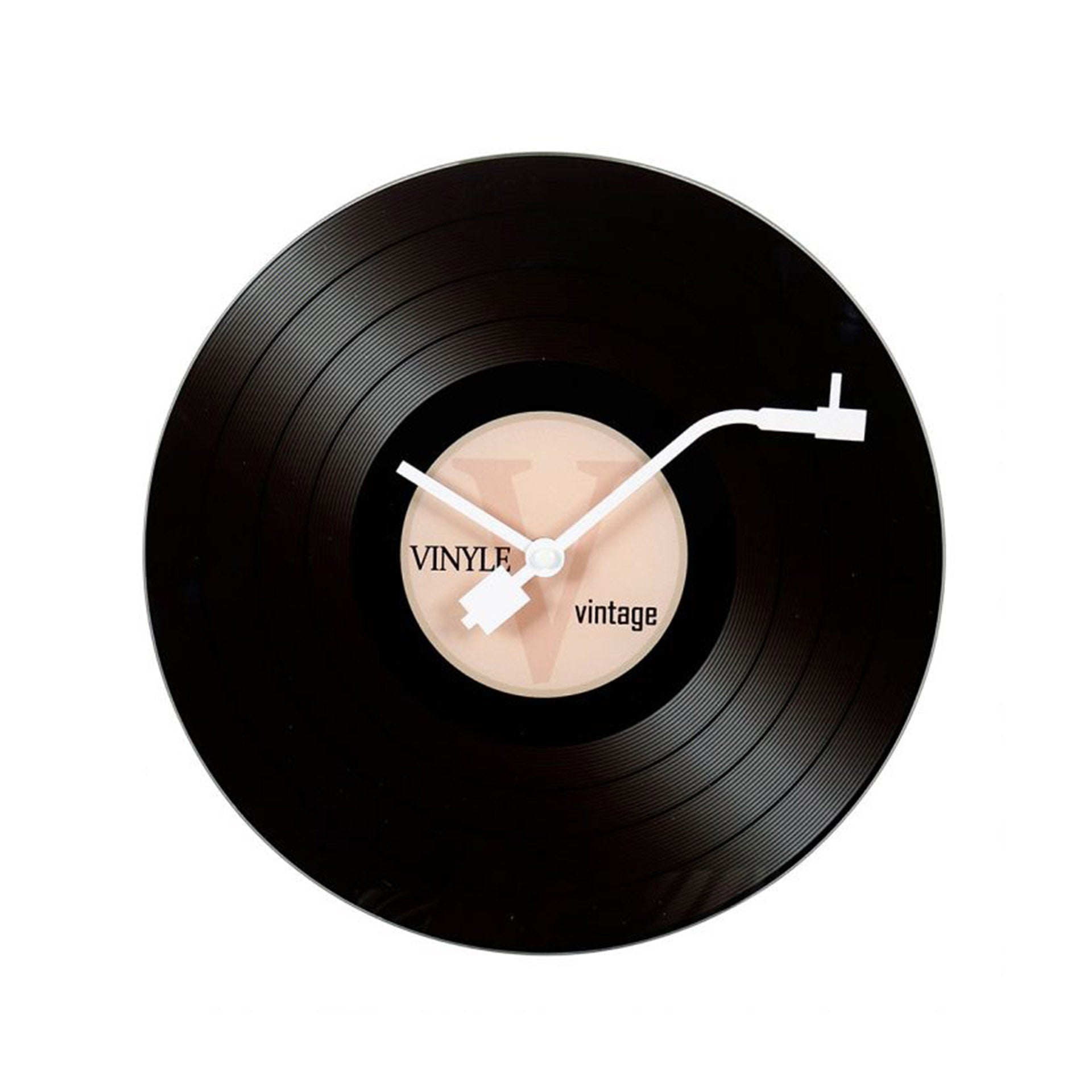 Relógio de Parede Disco Vinil 30 cm