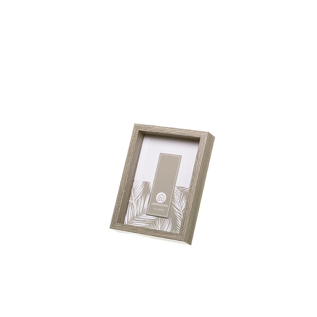 Moldura Cinza MDF 13 x 18 cm