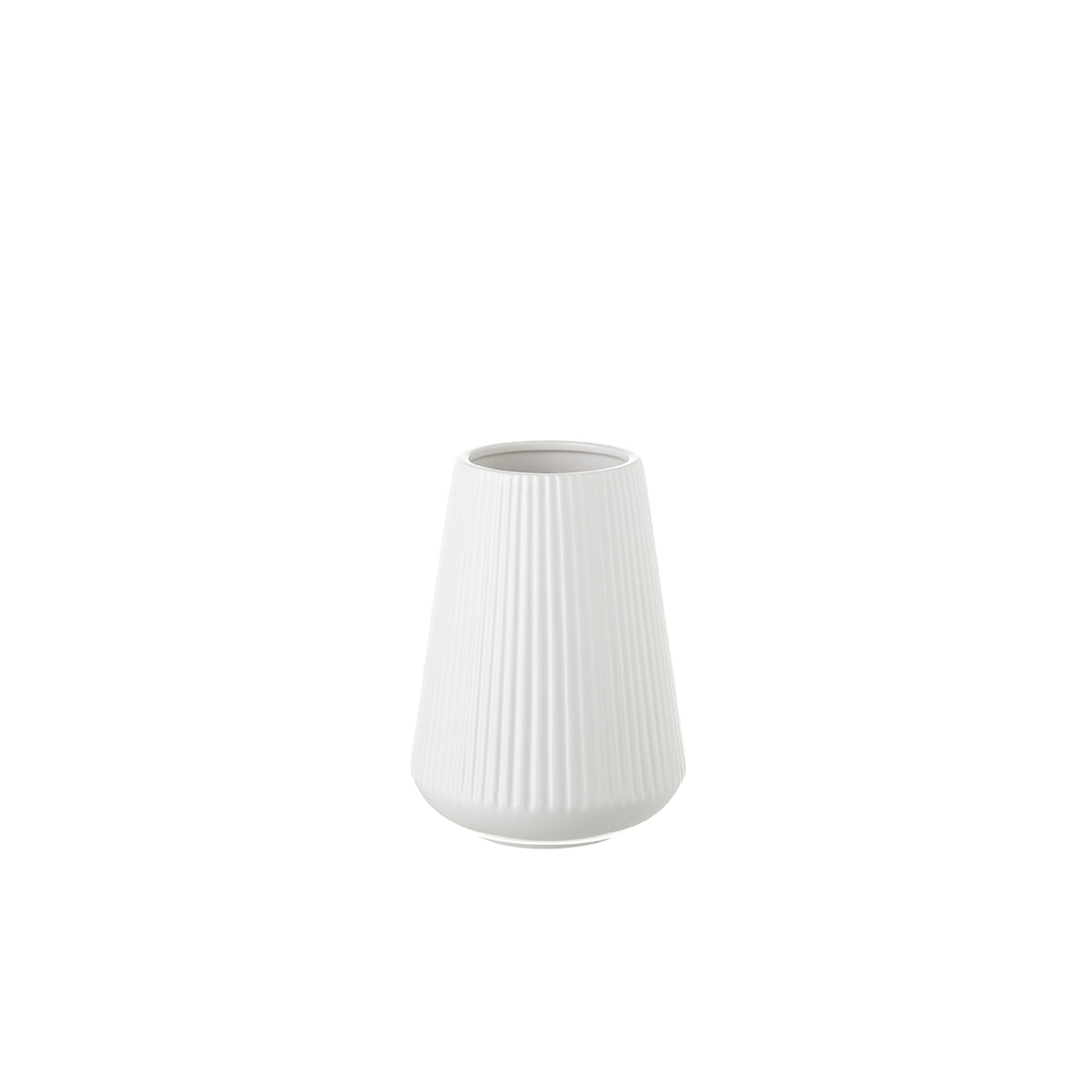 Vaso Cerâmica Branco 20 cm