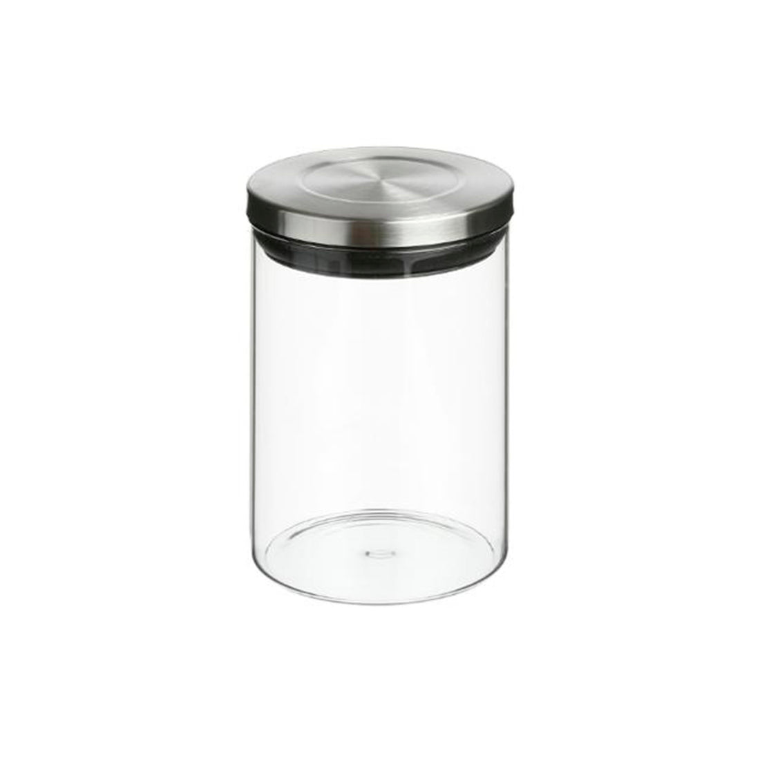 Frasco Vidro Tampa Hermética Inox 0,6 L