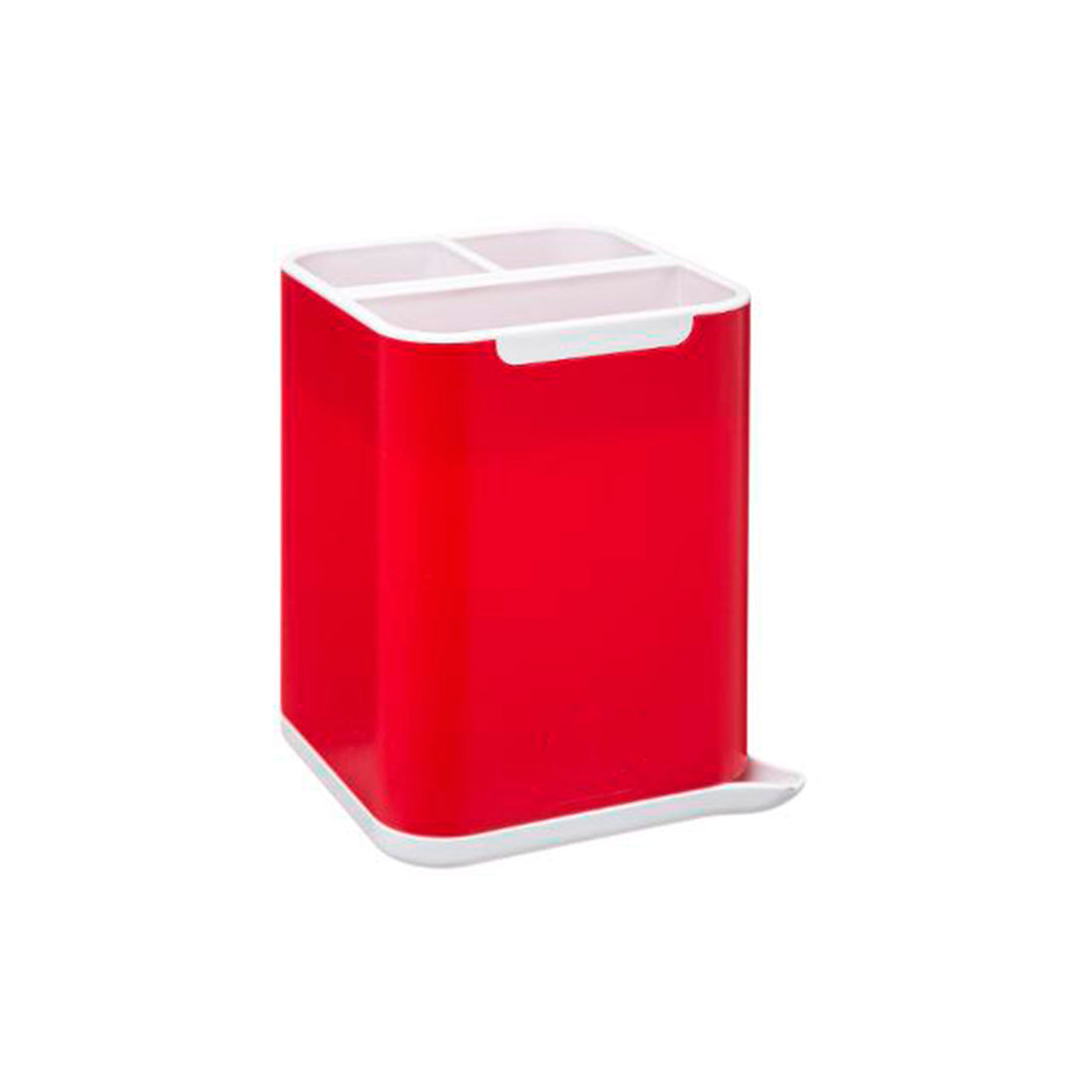 Escurridor de cubiertos rojo