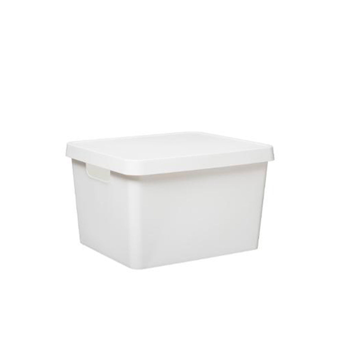 Caja de Almacenamiento con Tapa Blanca 17 L