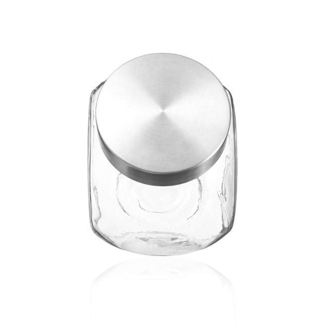 Botella de Vidrio con Tapa de Acero 1500 ml