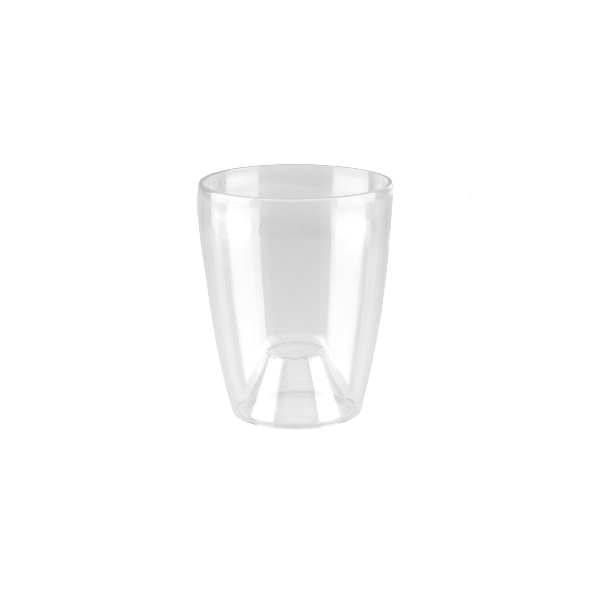 Vaso Fiji Orquídea 13 cm Transparente