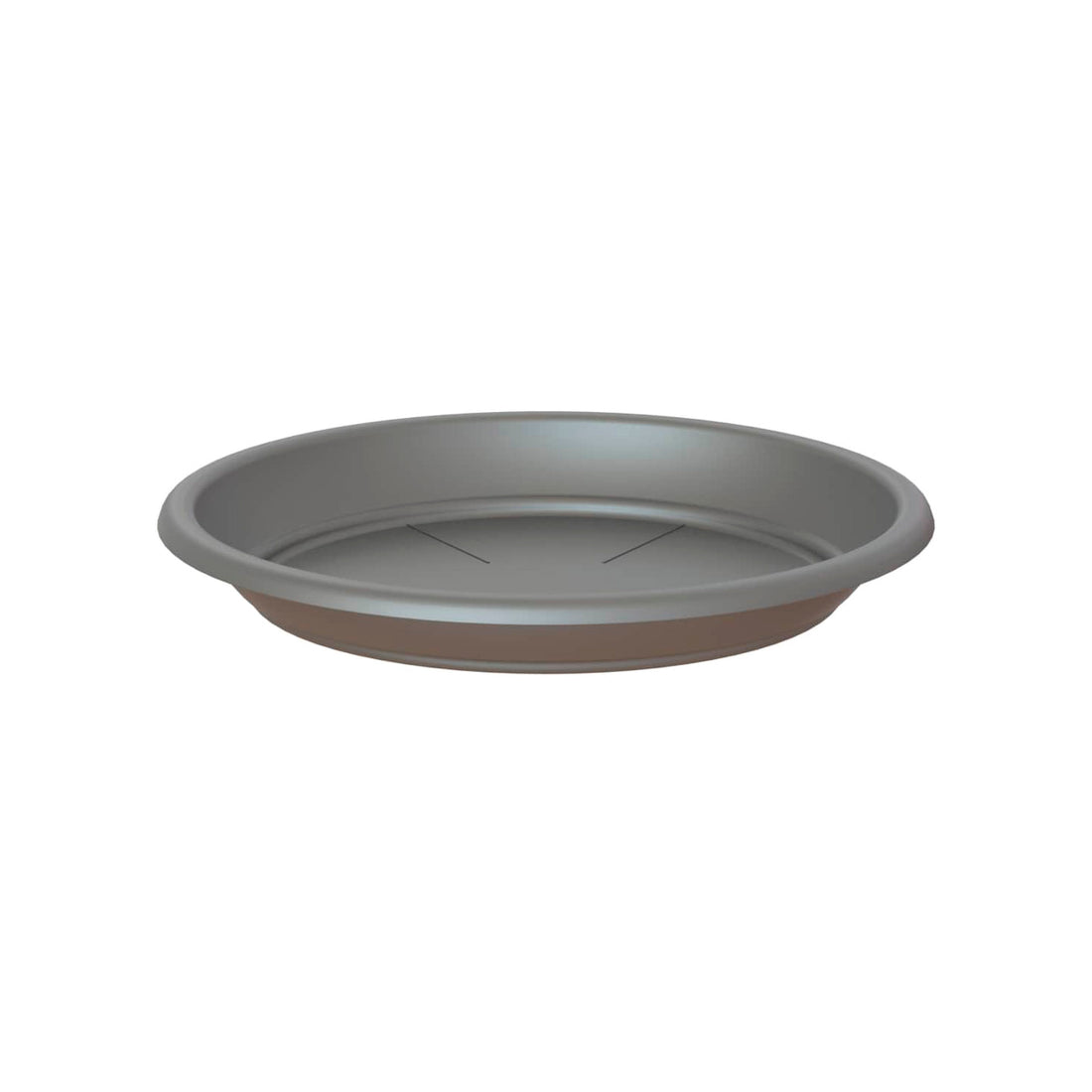 Plato Capri Redondo 18 cm Antracita