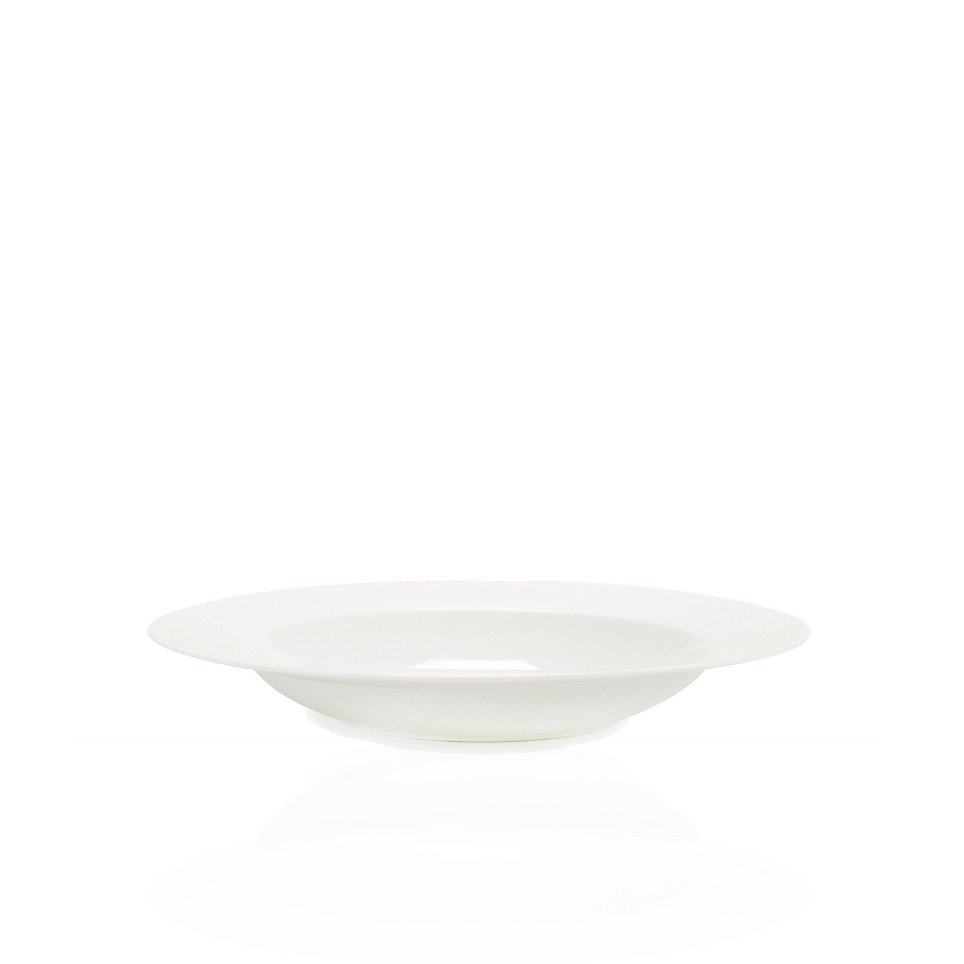 Plato Hondo Porcelana Blanca 22 cm