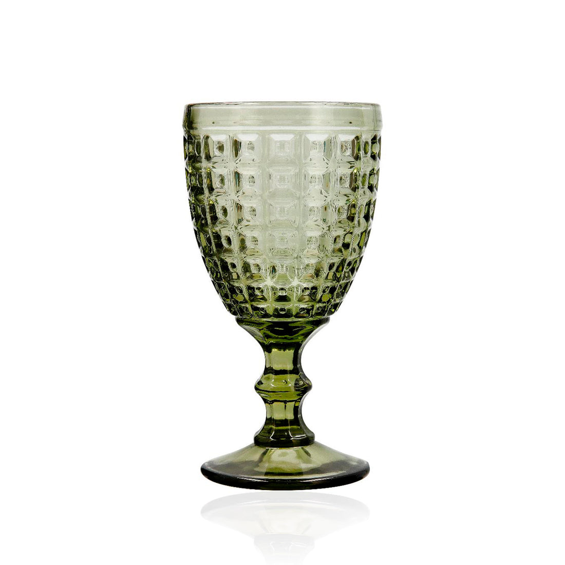 Vaso con Pie Vaso Alma Verde 30 cl