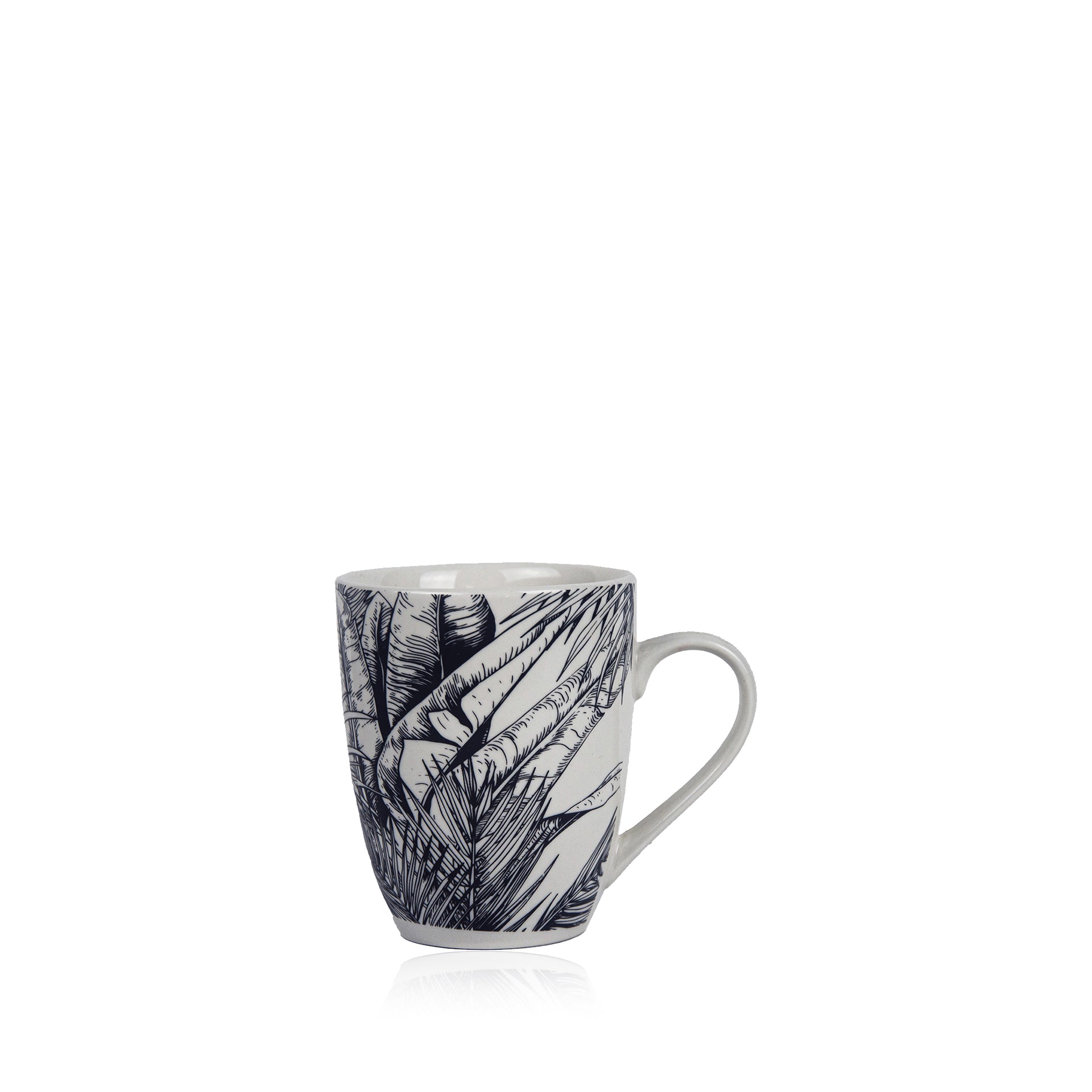 Caneca Porcelana Jungle 32 cl