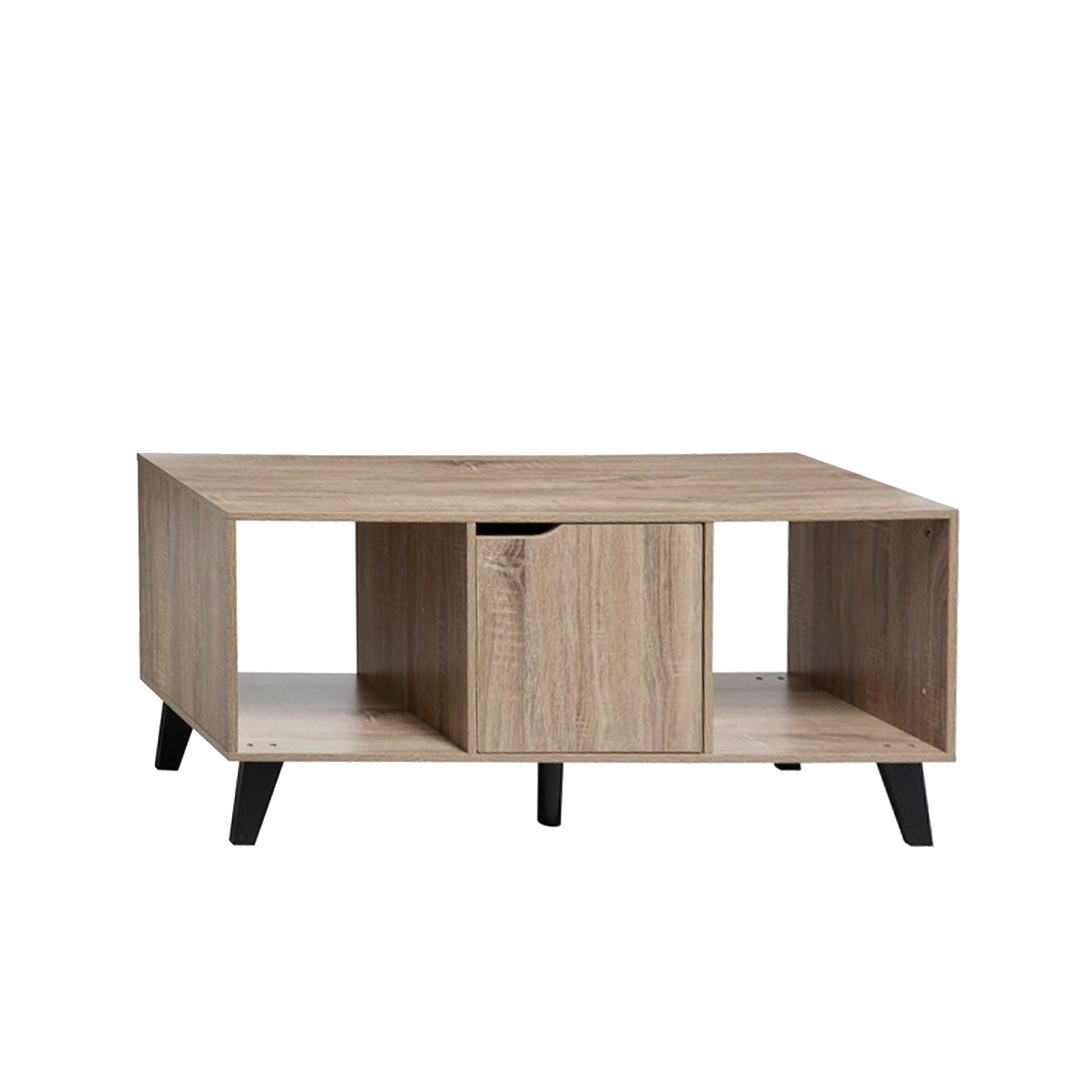 Mueble de televisión de madera natural