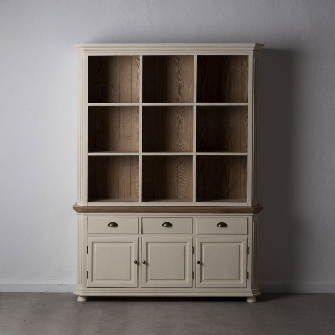 Estante para Livros Creme Natural