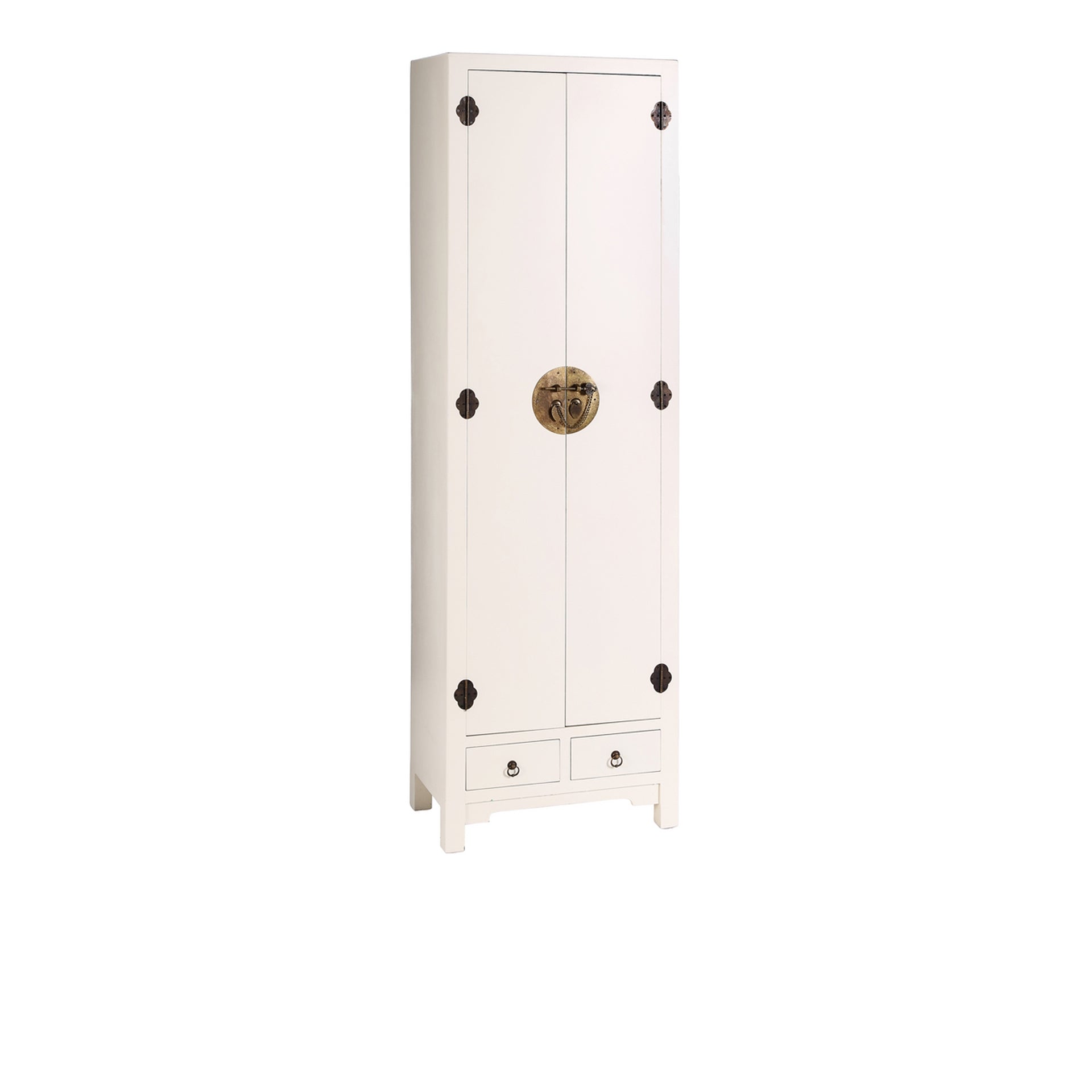 Roupeiro 2 Portas e 2 Gavetas Branco MDF