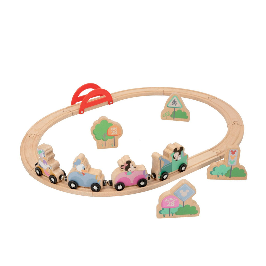 Disney Comboio de Madeira Mickey